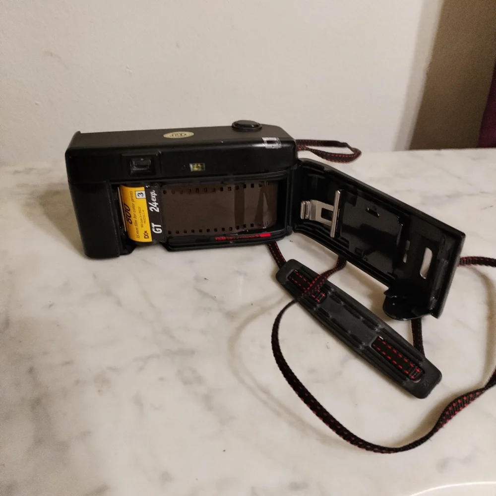 Nikon Black Film Camera 